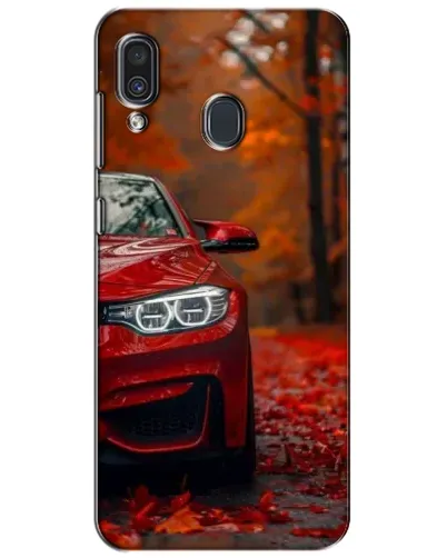 Чехол для Samsung Galaxy A30 2019 (A305F) с картинкой «Осенняя BMW M4»