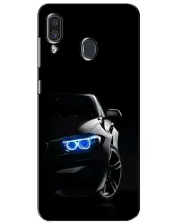 Чохол для Samsung Galaxy A30 2019 (A305F) з картинкою «BMW — нічний погляд»