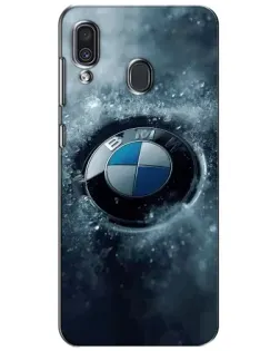 Чохол для Samsung Galaxy A30 2019 (A305F) з картинкою «Логотип BMW — лід»