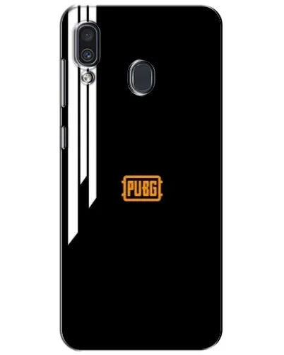 Чехол для Samsung Galaxy A30 2019 (A305F) с картинкой «PUBG — вертикальные линии»