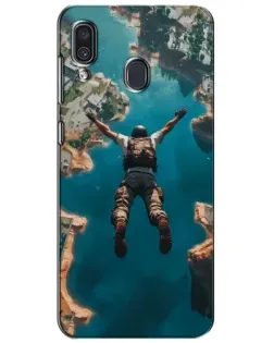 Чехол для Samsung Galaxy A30 2019 (A305F) с картинкой «PUBG — свободное падение»