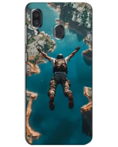 Чехол для Samsung Galaxy A30 2019 (A305F) с картинкой «PUBG — свободное падение»
