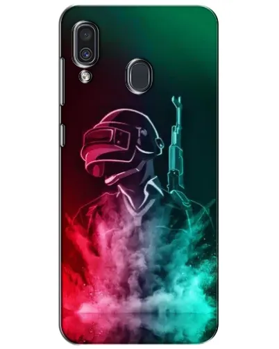 Чехол для Samsung Galaxy A30 2019 (A305F) с картинкой «PUBG — огненный воин»