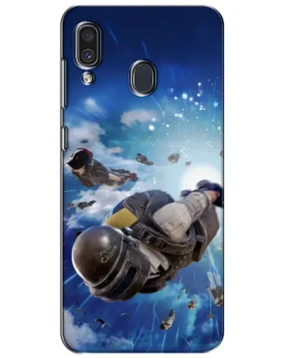 Чехол для Samsung Galaxy A30 2019 (A305F) с картинкой «Десант PUBG — прыжок»