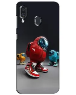 Чехол для Samsung Galaxy A30 2019 (A305F) с картинкой «Among Us — 3D стиль»