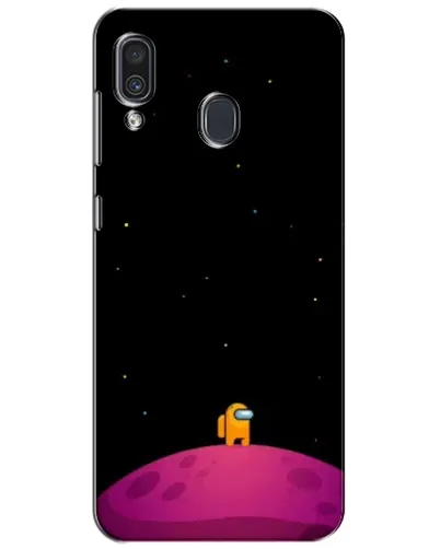 Чехол для Samsung Galaxy A30 2019 (A305F) с картинкой «Одинокий герой на планете»