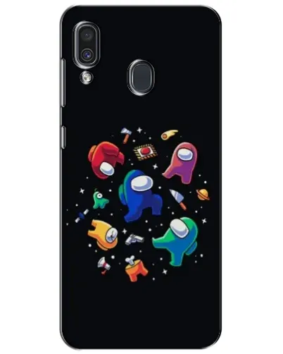 Чехол для Samsung Galaxy A30 2019 (A305F) с картинкой «Among Us космос»