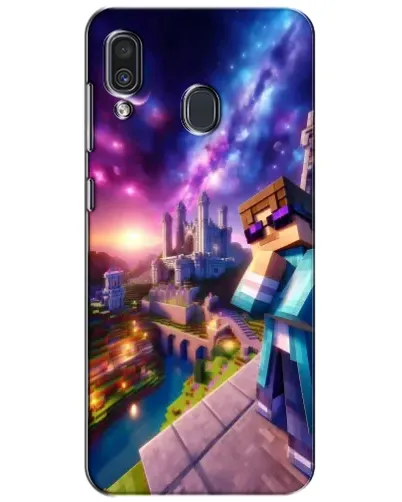 Чехол для Samsung Galaxy A30 2019 (A305F) с картинкой «Стив и космос»