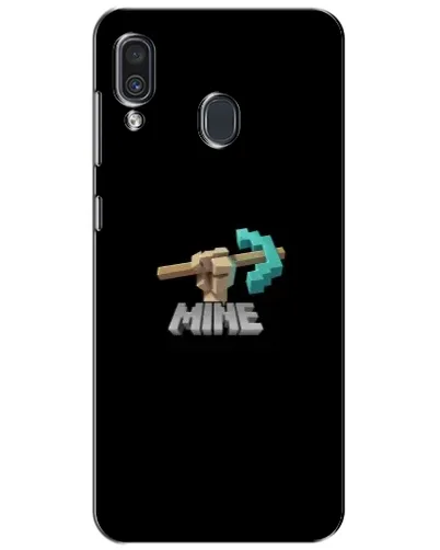 Чехол для Samsung Galaxy A30 2019 (A305F) с картинкой «Алмазная кирка»