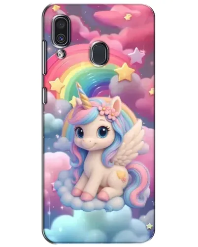 Чехол для Samsung Galaxy A30 2019 (A305F) с картинкой «Маленький единорог»