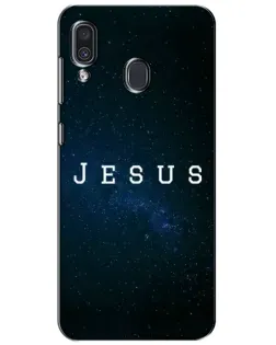 Чехол для Samsung Galaxy A30 2019 (A305F) с картинкой «Звездное небо Jesus»