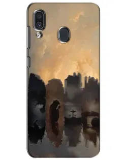 Чехол для Samsung Galaxy A30 2019 (A305F) с картинкой «Дорога к вере»
