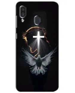 Чехол для Samsung Galaxy A30 2019 (A305F) с картинкой «Голубь и Свет»