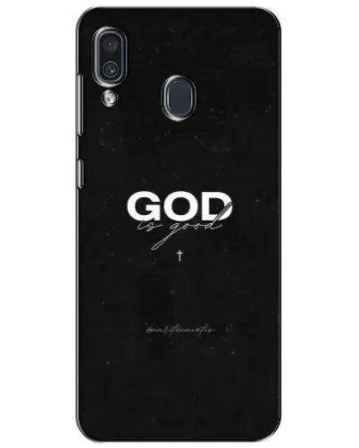 Чехол для Samsung Galaxy A30 2019 (A305F) с картинкой «GOD — Бог над всем»