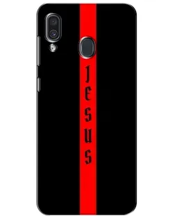 Чехол для Samsung Galaxy A30 2019 (A305F) с картинкой «Красная линия веры»
