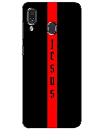 Чехол для Samsung Galaxy A30 2019 (A305F) с картинкой «Красная линия веры»