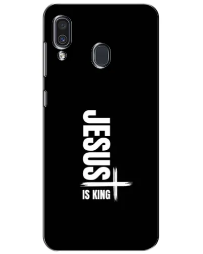 Чехол для Samsung Galaxy A30 2019 (A305F) с картинкой «Вертикаль веры Jesus»