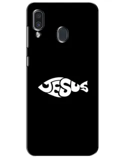 Чохол для Samsung Galaxy A30 2019 (A305F) з картинкою «Риба  Jesus»