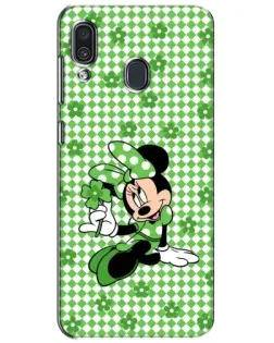 Чехол для Samsung Galaxy A30 2019 (A305F) с картинкой «Mickey в клетку»