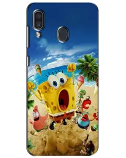 Чехол для Samsung Galaxy A30 2019 (A305F) с картинкой «Развлечения на пляже»