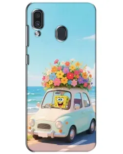 Чехол для Samsung Galaxy A30 2019 (A305F) с картинкой «Автомобильное путешествие»