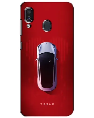 Чехол для Samsung Galaxy A30 2019 (A305F) с картинкой «Tesla Top View»