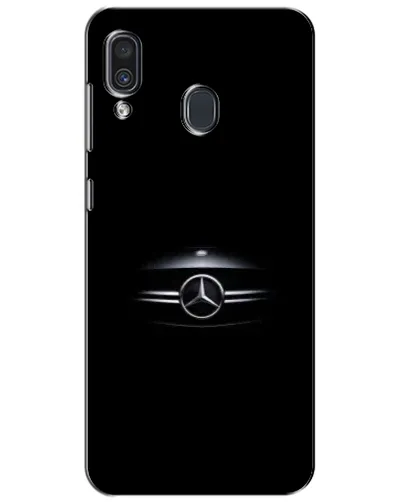 Чехол для Samsung Galaxy A30 2019 (A305F) с картинкой «Mercedes — абстрактные линии»