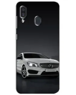Чехол для Samsung Galaxy A30 2019 (A305F) с картинкой «Mercedes AMG GT Silver»