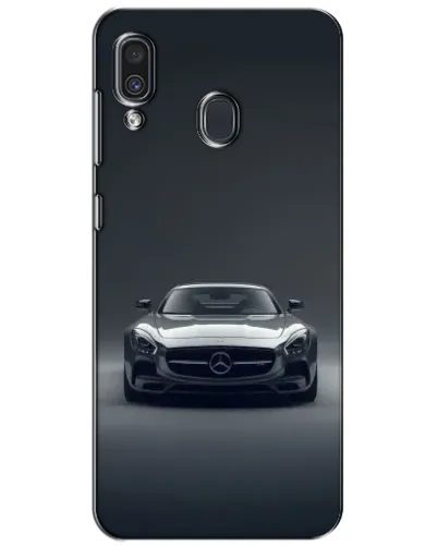 Чохол для Samsung Galaxy A30 2019 (A305F) з картинкою «Mercedes на чорному»
