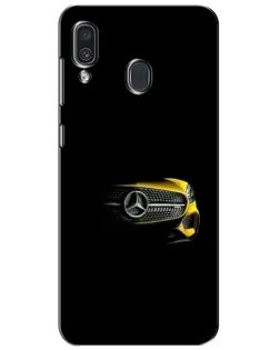 Чехол для Samsung Galaxy A30 2019 (A305F) с картинкой «Mercedes — ретро стиль»