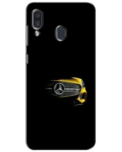 Чехол для Samsung Galaxy A30 2019 (A305F) с картинкой «Mercedes — ретро стиль»