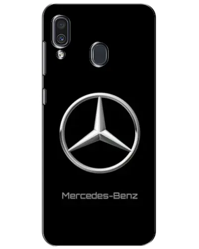Чехол для Samsung Galaxy A30 2019 (A305F) с картинкой «Mercedes Silver Logo»