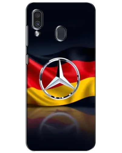 Чехол для Samsung Galaxy A30 2019 (A305F) с картинкой «Mercedes — флаг Германии»