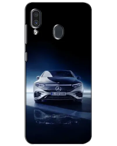 Чехол для Samsung Galaxy A30 2019 (A305F) с картинкой «Ночной Mercedes EQ»