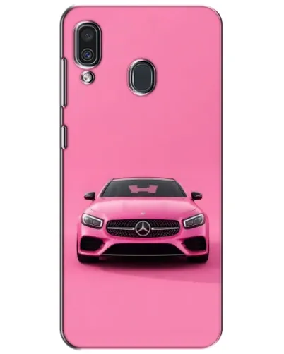 Чехол для Samsung Galaxy A30 2019 (A305F) с картинкой «Розовый Mercedes AMG»