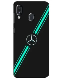 Чохол для Samsung Galaxy A30 2019 (A305F) з картинкою «Спортивні лінії Mercedes»