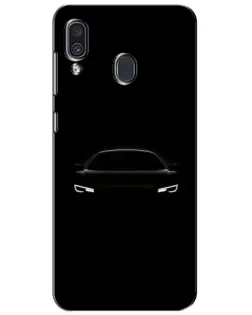 Чохол для Samsung Galaxy A30 2019 (A305F) з картинкою «Погляд Audi у темряві»
