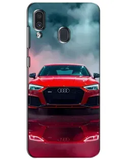 Чохол для Samsung Galaxy A30 2019 (A305F) з картинкою «Audi RS — червоний стиль»