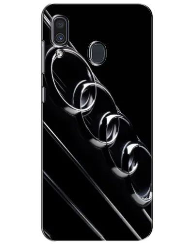 Чохол для Samsung Galaxy A30 2019 (A305F) з картинкою «Audi — абстрактні кільця» Чохол для Samsung Galaxy A30 2019 (A305F) з картинкою «Audi — абстрактні кільця»