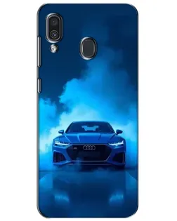 Чохол для Samsung Galaxy A30 2019 (A305F) з картинкою «Audi — блакитна енергія»