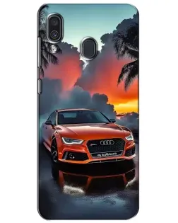 Чохол для Samsung Galaxy A30 2019 (A305F) з картинкою «Audi — захід сонця»