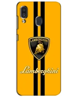 Чехол для Samsung Galaxy A30 2019 (A305F) с картинкой «Lamborghini Stripe желтый» Чехол для Samsung Galaxy A30 2019 (A305F) с картинкой «Lamborghini Stripe желтый»