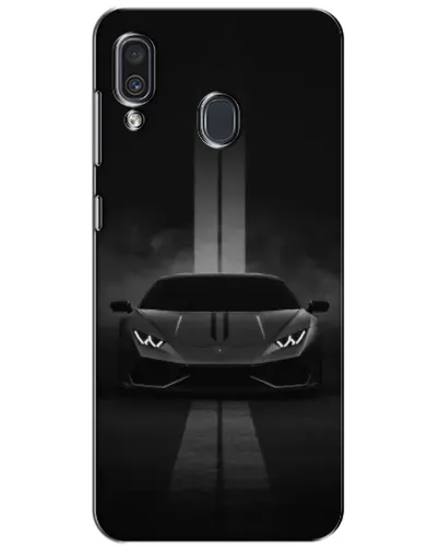 Чехол для Samsung Galaxy A30 2019 (A305F) с картинкой «Lamborghini симметрия дорог»