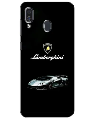 Чехол для Samsung Galaxy A30 2019 (A305F) с картинкой «Логотип Lamborghini классика»