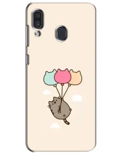 Чохол для Samsung Galaxy A30 2019 (A305F) з картинкою «Пушин на кульках»