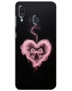 Чехол для Samsung Galaxy A30 2019 (A305F) с картинкой «Дымчатое сердце»