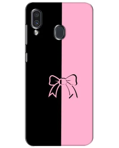 Чехол для Samsung Galaxy A30 2019 (A305F) с картинкой «Половинки банта» Чехол для Samsung Galaxy A30 2019 (A305F) с картинкой «Половинки банта»