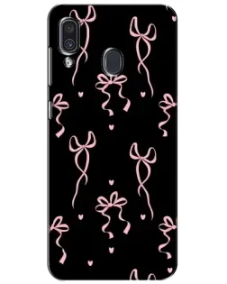 Чехол для Samsung Galaxy A30 2019 (A305F) с картинкой «Тонкие ленты»