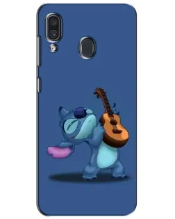 Чохол для Samsung Galaxy A30 2019 (A305F) з картинкою «Стіч з укулеле»