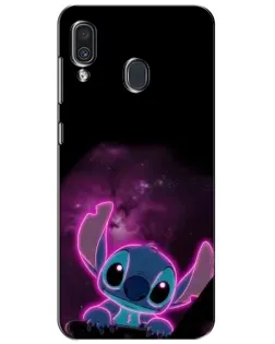 Чохол для Samsung Galaxy A30 2019 (A305F) з картинкою «Неоновий Stitch»
